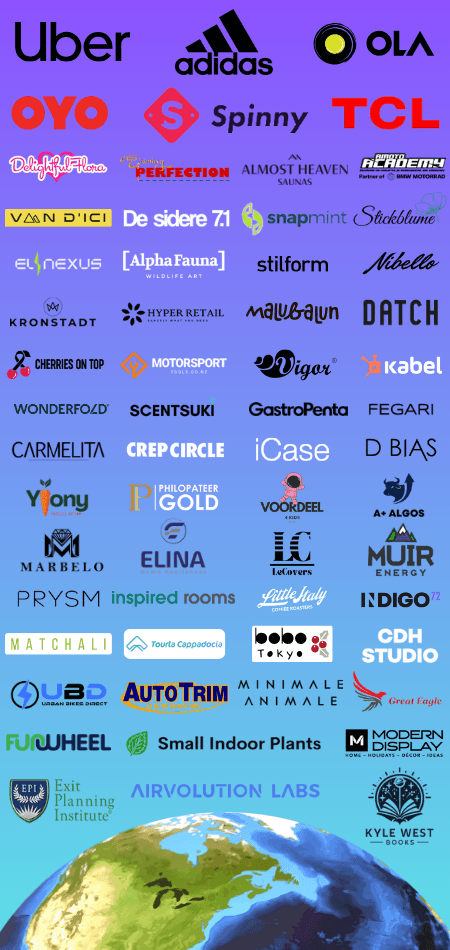 Trusted brands in 100 countries mobile